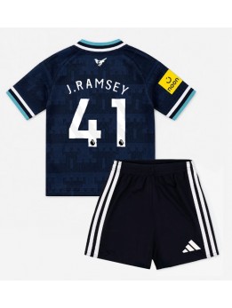Newcastle United Jacob Ramsey #41 Replika Borta Kläder Barn 2026-27 Kortärmad (+ byxor)